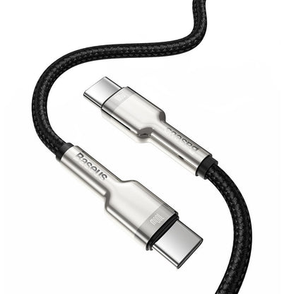 Cavo Dati e Ricarica USB-C - USB-C Baseus Cafule, 100W, 2m, Nero CATJK-D01