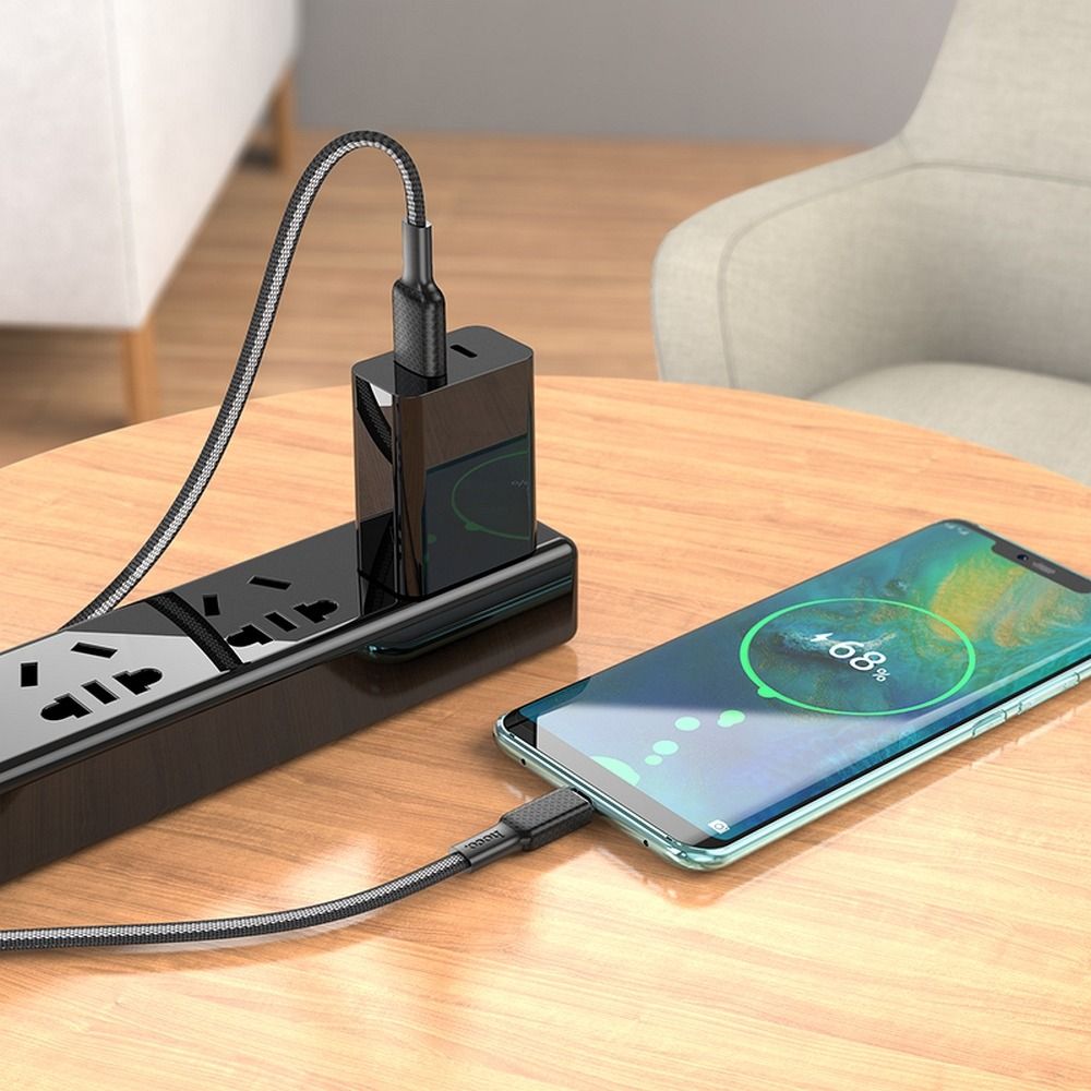 Cavo Dati e Ricarica USB-A - USB-C HOCO X69, 18W, 1m, Nero