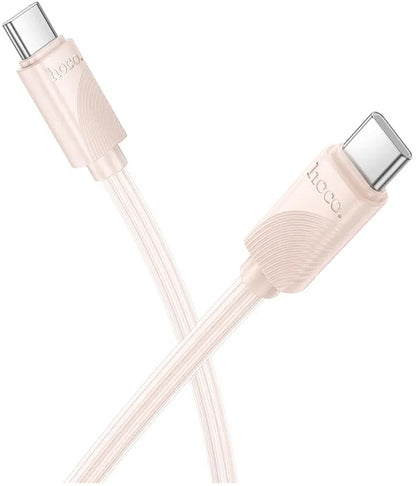 USB-C Data and Charging Cable - USB-C HOCO X114, 60W, 1m, Pink
