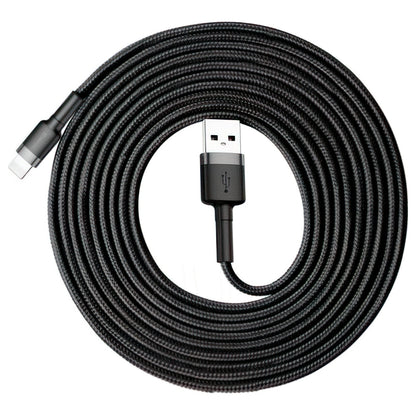 Cavo Dati e Ricarica USB-A - Lightning Baseus Cafule, 18W, 3m, Oro CALKLF-RV1