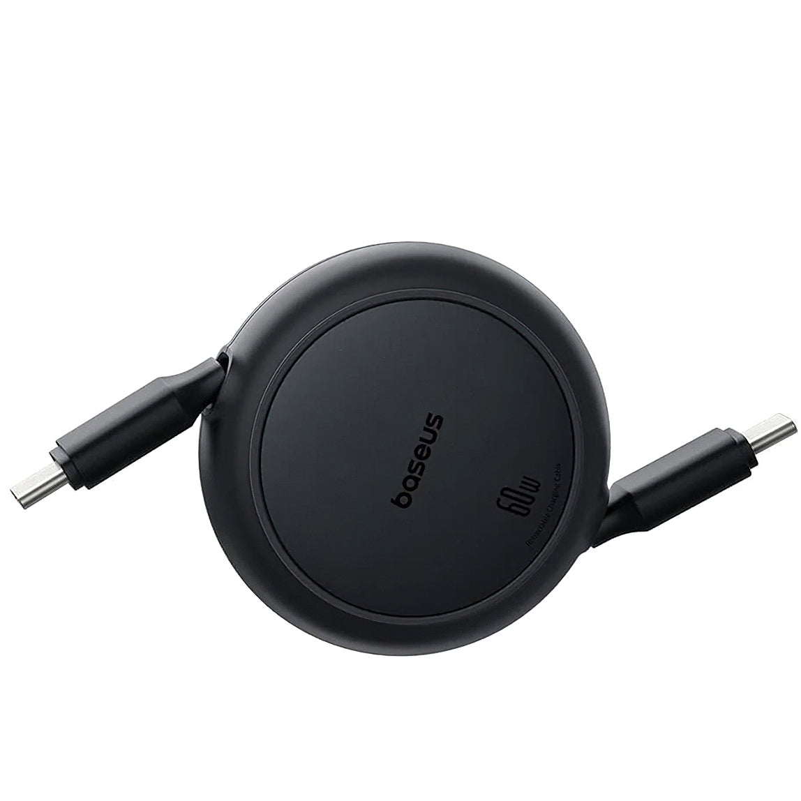Cavo Dati e Ricarica USB-C - USB-C Baseus Free2Pull Mini Retrattile, 60W, 1m, Nero P10364500111-01
