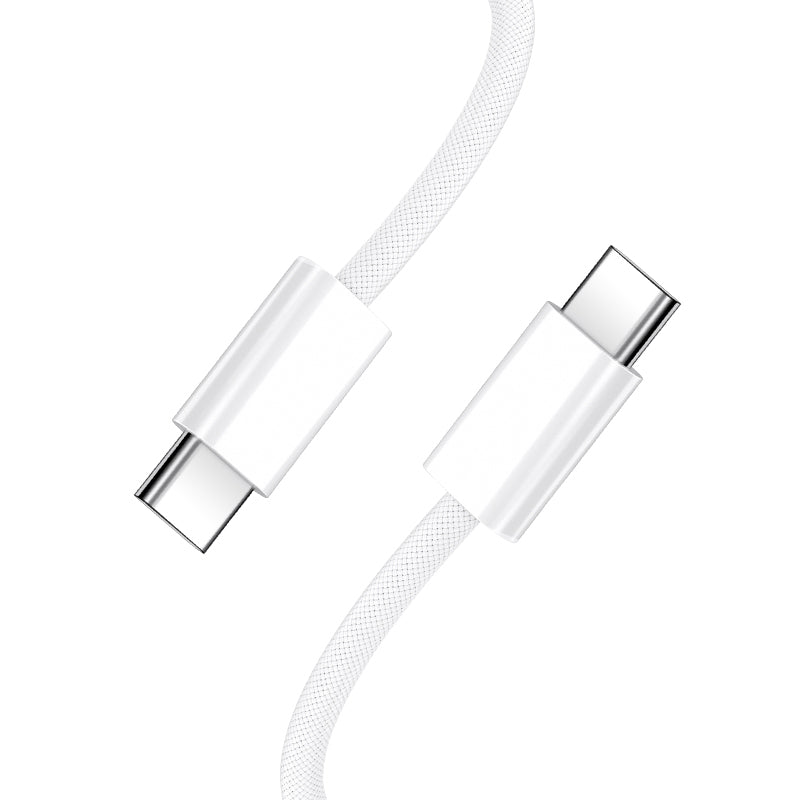Cavo Dati e Ricarica USB-C - USB-C BWOO BO-X284, 60W, 2m, Bianco