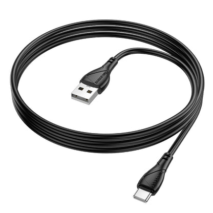 Cavo Dati e Ricarica USB-A - USB-C Borofone BX121 Energy, 18W, 1m, Nero