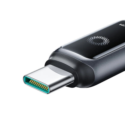 Cavo Dati e Ricarica USB-C - USB-C Joyroom S-A55 StarFlight Display, 100W, 1.2m, Nero