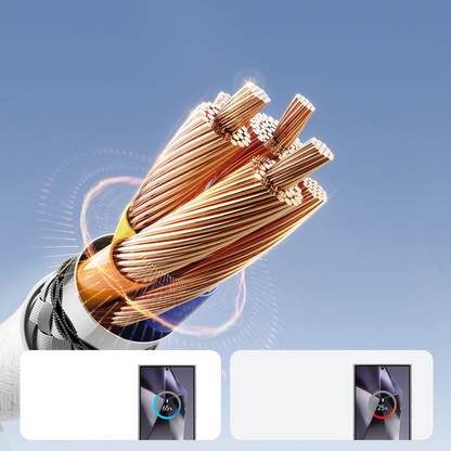 Cavo Dati e Ricarica USB-A - USB-C Joyroom S-A28 Flash, 18W, 1m, Bianco