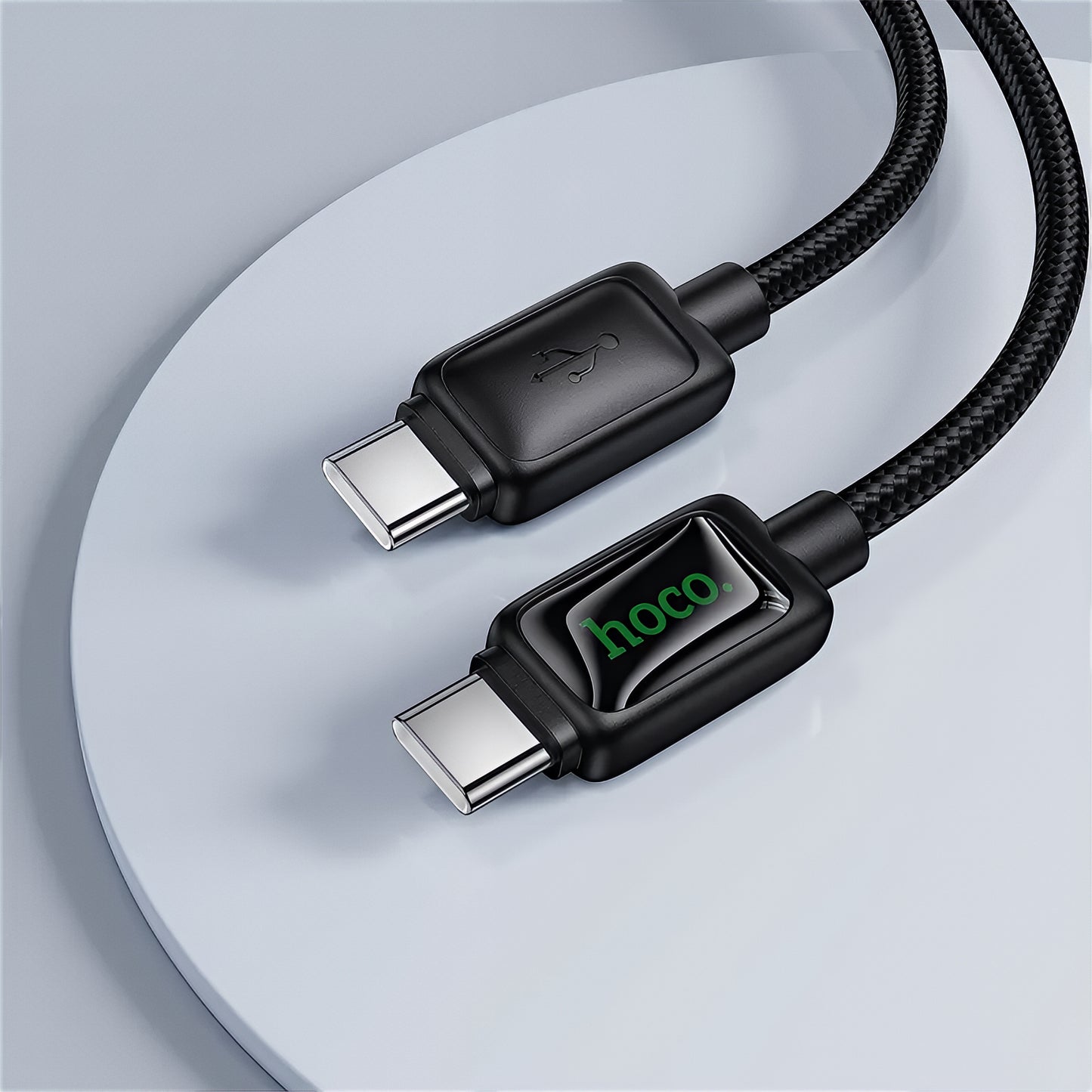 Cavo Dati e Ricarica USB-C - USB-C HOCO U146, 60W, 1.2m, Nero