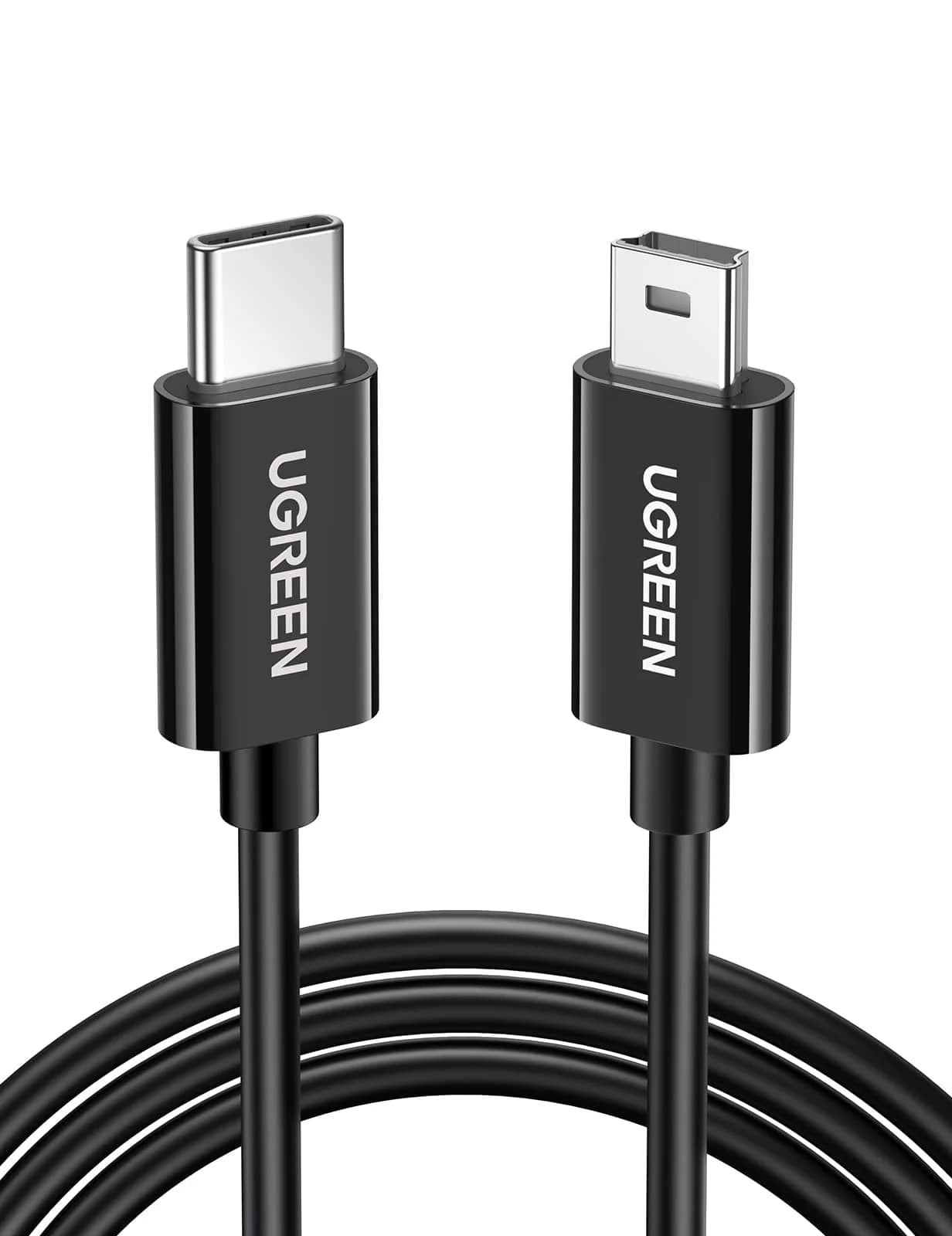Cavo Dati e Ricarica USB-C - miniUSB UGREEN US242, 18W, 1m, Nero