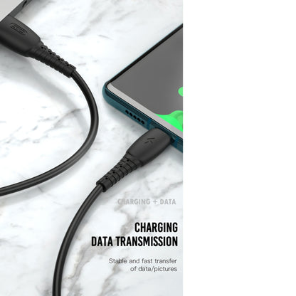 Cavo Dati e Ricarica USB-A - Lightning XO Design NB-P163, 18W, 1m, Nero
