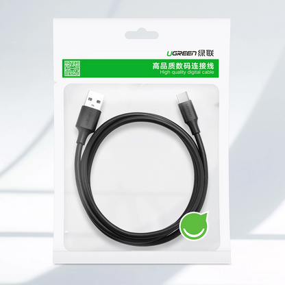 Cavo Dati e Ricarica USB-A - USB-C UGREEN US184, 18W, 1m, Nero