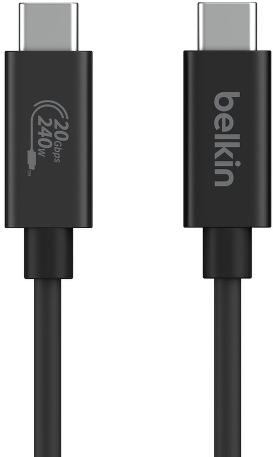 Cavo Dati e Ricarica USB-C - USB-C Belkin Connect, 240W, 2m, Nero INZ004bt2MBK