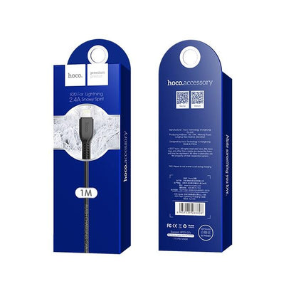 Cavo Dati e Ricarica USB-A - Lightning HOCO Flash X20, 18W, 1m, Nero