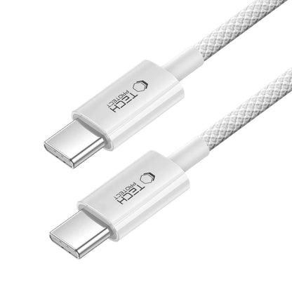 Cavo Dati e Ricarica USB-C - USB-C Tech-Protect Ultraboost Lite, 60W, 1m, Argento