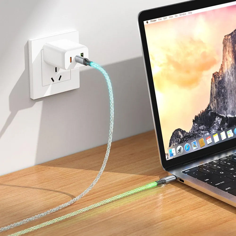 Cavo Dati e Ricarica USB-C - USB-C HOCO U112, 60W, 1m, Grigio
