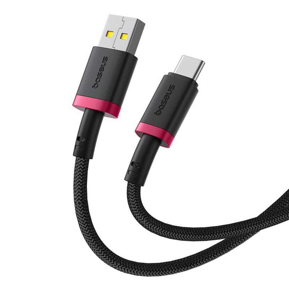 Cavo Dati e Ricarica USB-A - USB-C Baseus Dura Series, 60W, 1m, Rosso P10377802U01-01