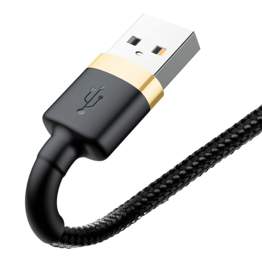 Cavo Dati e Ricarica USB-A - Lightning Baseus Cafule, 18W, 3m, Oro CALKLF-RV1