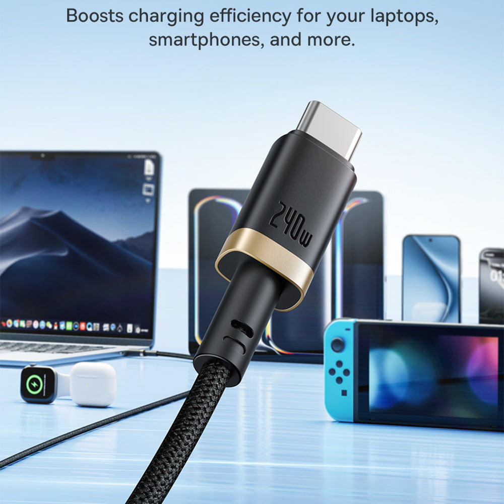 Cavo Dati e Ricarica USB-C - USB-C Baseus Dura Series, 240W, 1m, Rosso P10377803U03-01