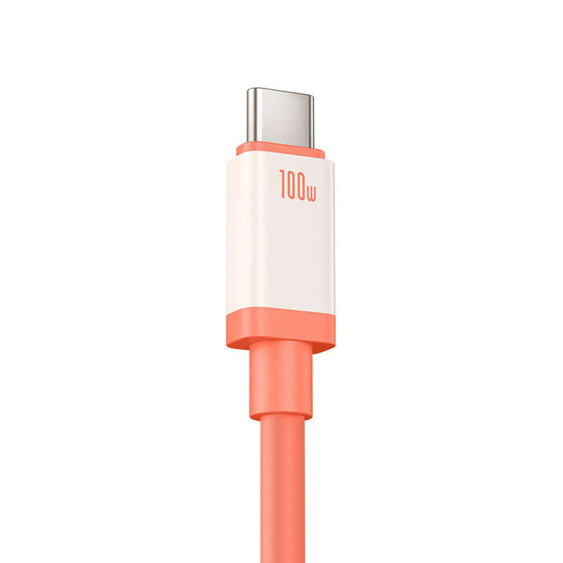 Cavo Dati e Ricarica USB-A - USB-C Baseus Zero Degree Series, 100W, 2m, Rosso