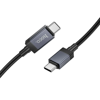 Cavo Dati e Ricarica USB-C - USB-C HOCO X118 Display, 60W, 1m, Nero