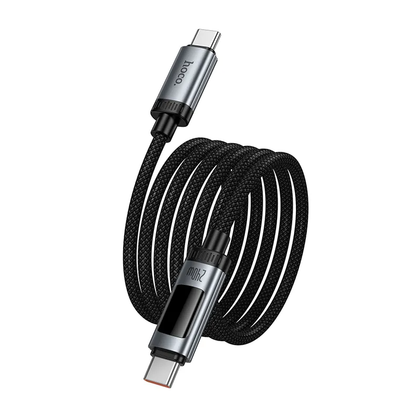 Cavo Dati e Ricarica USB-C - USB-C HOCO Display U148, 240W, 1.2m, Nero