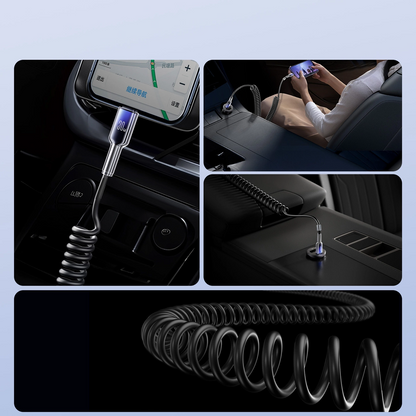 USB-C to Lightning Data and Charging Cable Joyroom S-A43 Crystal, 30W, 1.5m, Black