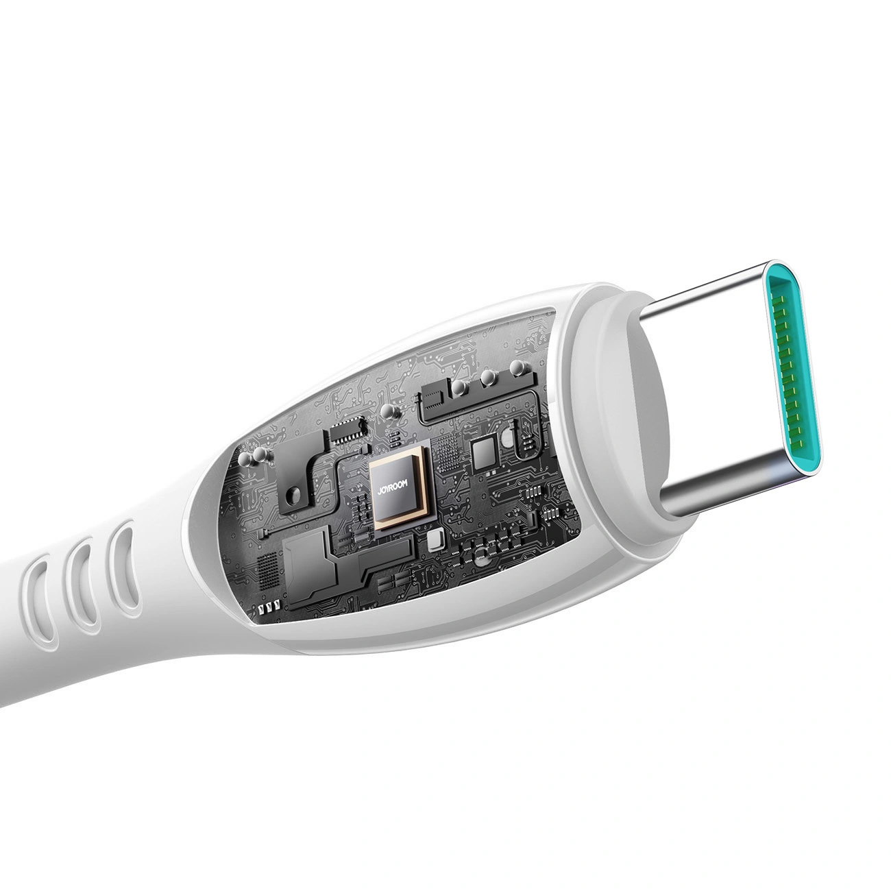 Cavo Dati e Ricarica USB-C - USB-C Joyroom S-A59 Vibrant, 60W, 1.2m, Bianco