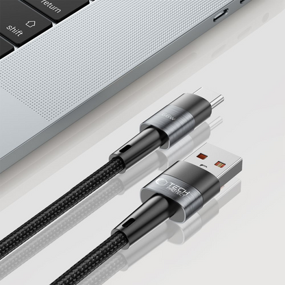 Cavo Dati e Ricarica USB-A - USB-C Tech-Protect Ultraboost, 66W, 0,5m, Grigio