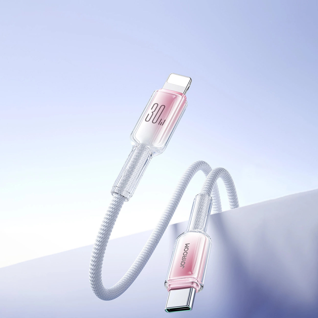 Cavo Dati e Ricarica USB-C - Lightning Joyroom S-A42, 30W, 1,2m, Bianco