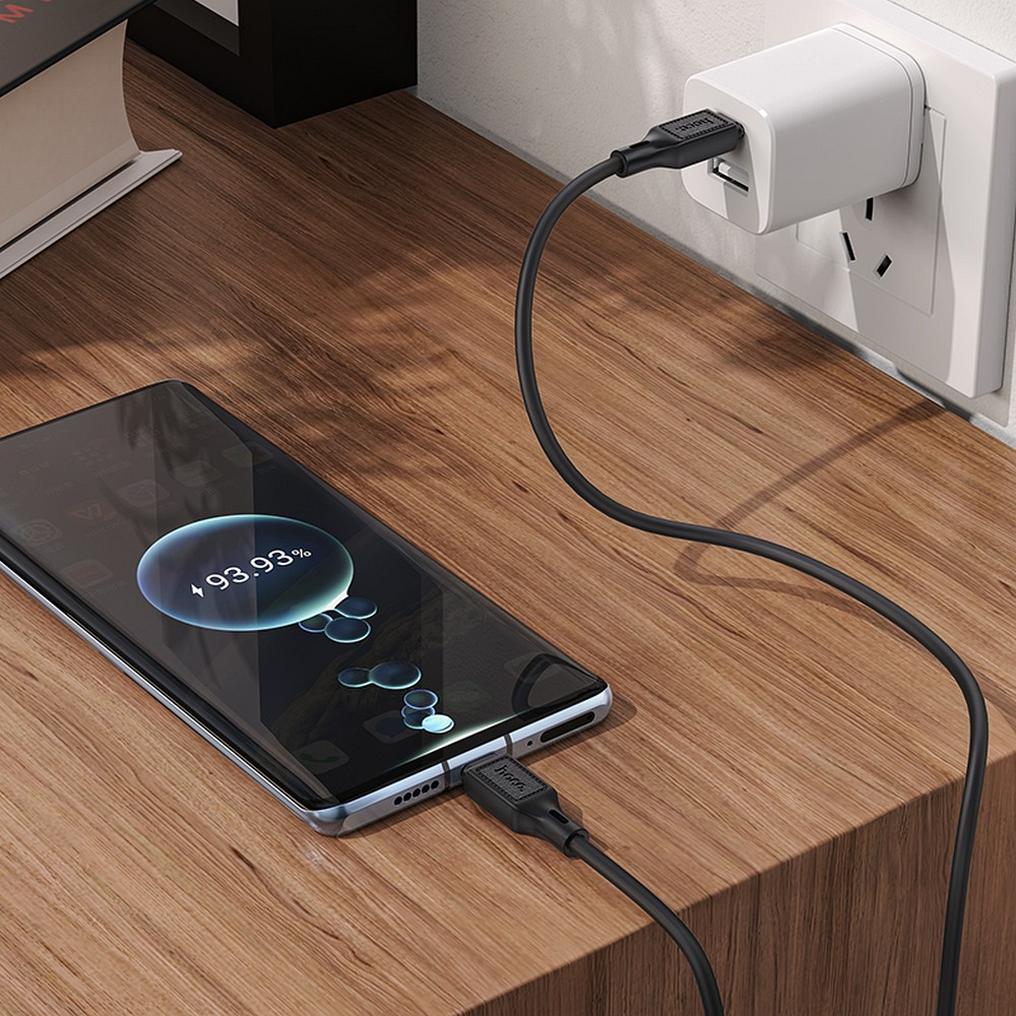 Cavo Dati e Ricarica USB-C - USB-C HOCO X90, 60W, 1m, Nero