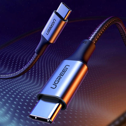 Cavo Dati e Ricarica USB-C - USB-C UGREEN US316, 100W, 1.5m, Grigio
