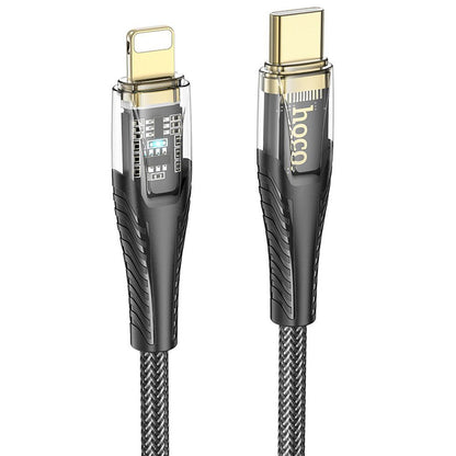 Cavo Dati e Ricarica USB-C - Lightning HOCO U121, 27W, 1.2m, Nero