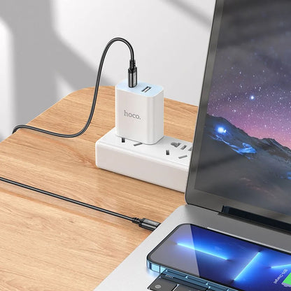 Cavo Dati e Ricarica USB-C - USB-C HOCO X89, 60W, 2m, Nero