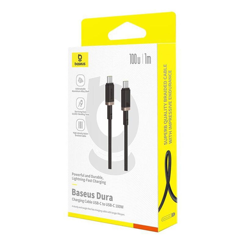 Cavo Dati e Ricarica USB-C - USB-C Baseus Dura Series, 100W, 1m, Oro P10377803U01-00