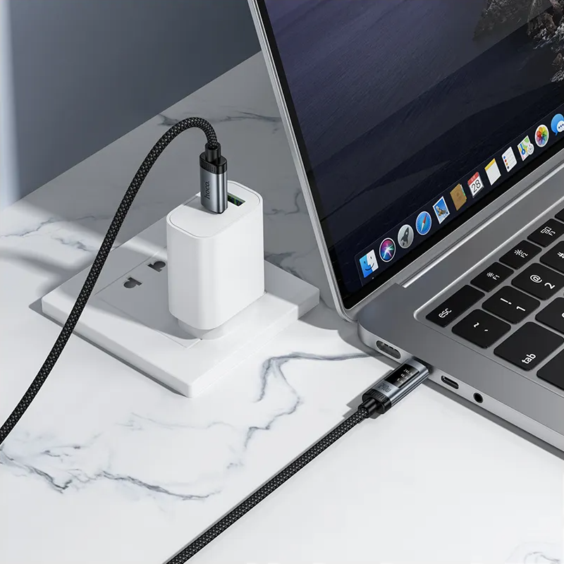 Cavo Dati e Ricarica USB-C - USB-C HOCO Display U148, 240W, 1.2m, Nero