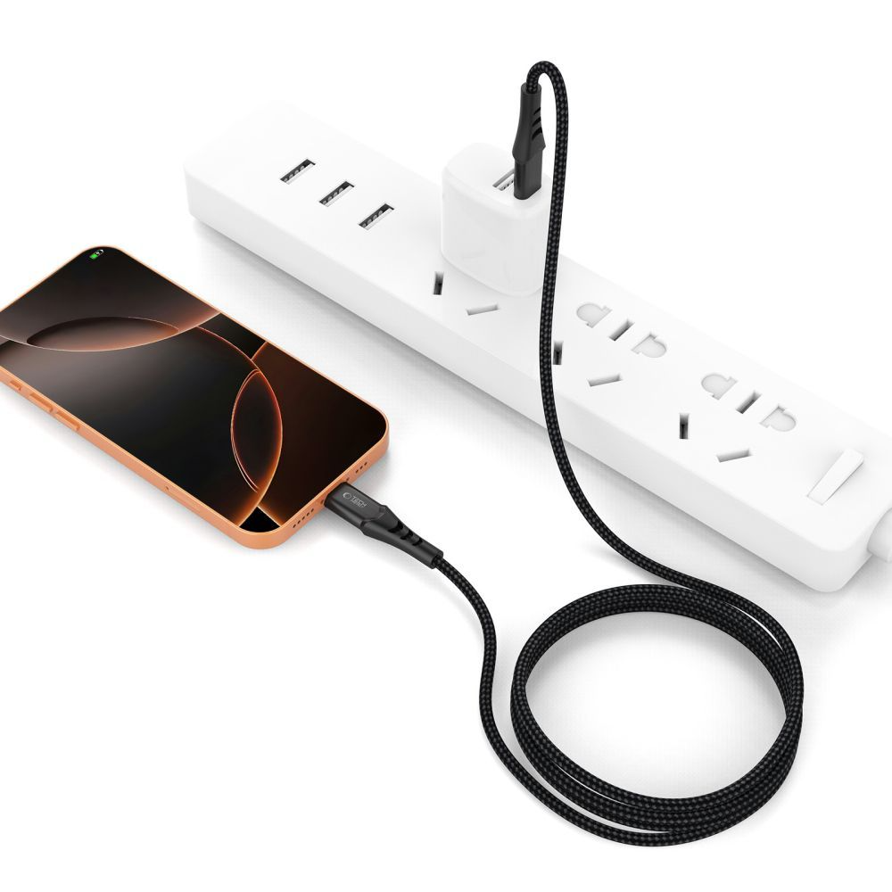 Cavo Dati e Ricarica USB-C - USB-C Tech-Protect UB11T Ultraboost, 240W, 2m, Nero