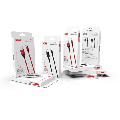 Cavo Dati e Ricarica USB-A - USB-C XO Design NB143, 18W, 2m, Rosso