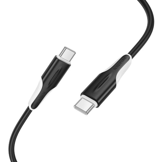 Cavo Dati e Ricarica USB-C - USB-C Borofone BX119 New, 60W, 1m, Nero