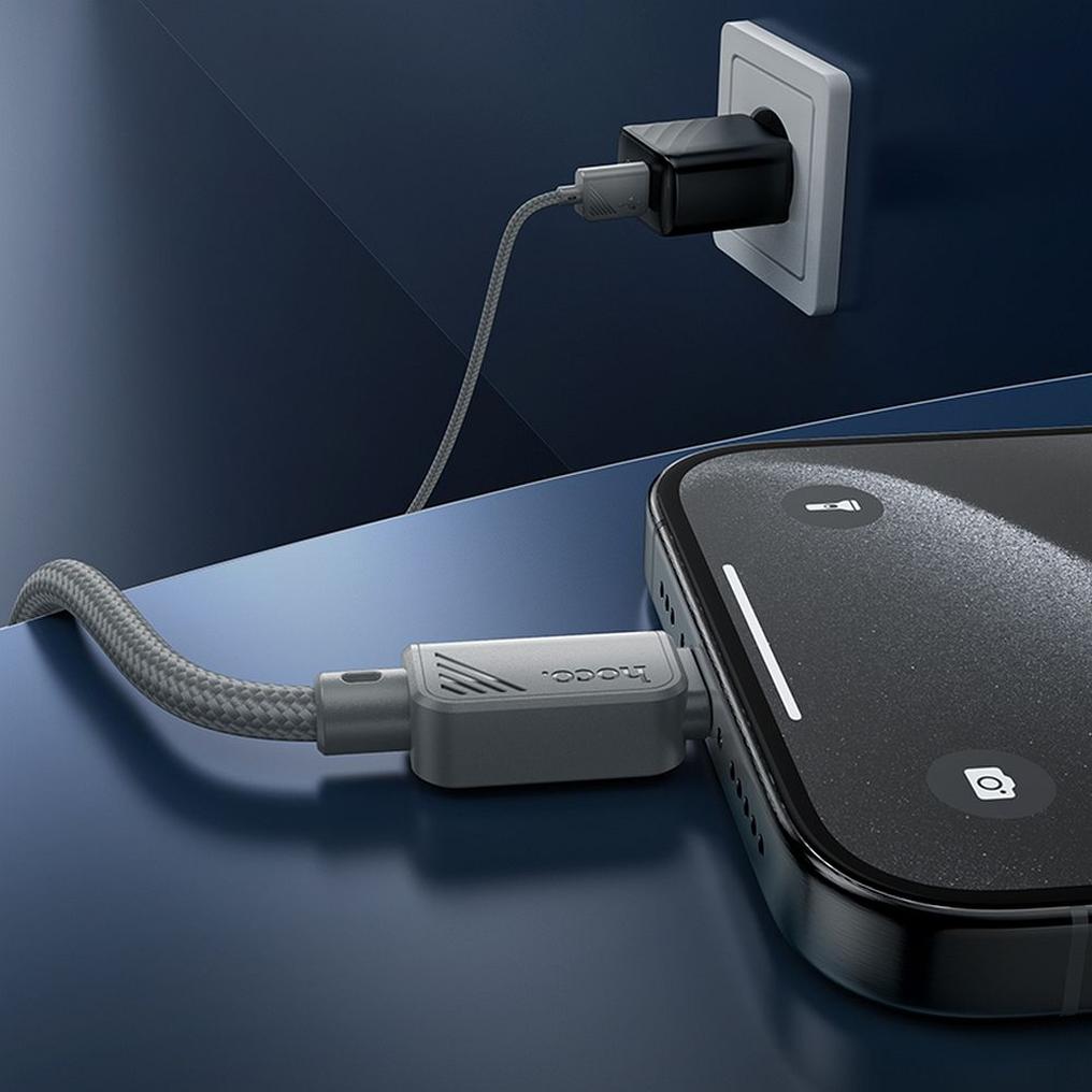 Cavo Dati e Ricarica USB-A - USB-C HOCO X113, 18W, 1m, Grigio
