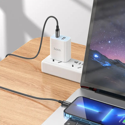 Cavo Dati e Ricarica USB-C - Lightning HOCO X89, 27W, 2m, Nero