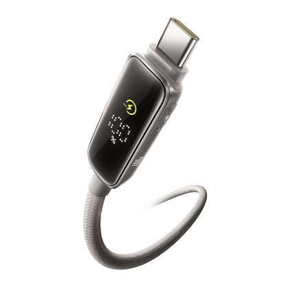 Cavo Dati e Ricarica USB-C - USB-C Baseus Vipow Display, 100W, 1m, Grigio P10381802851-00