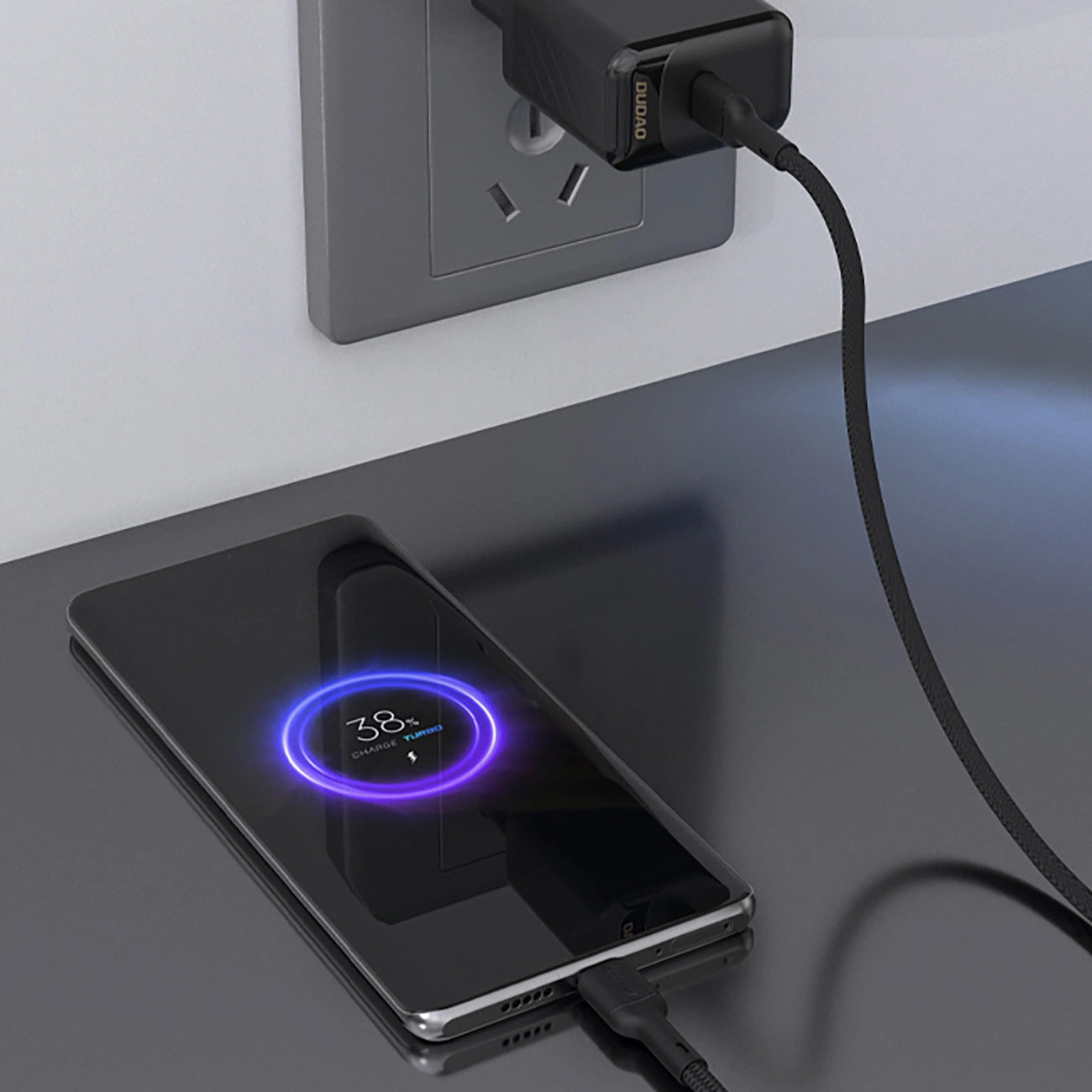Cavo Dati e Ricarica USB-C - USB-C Dudao L9C, 65W, 1m, Nero