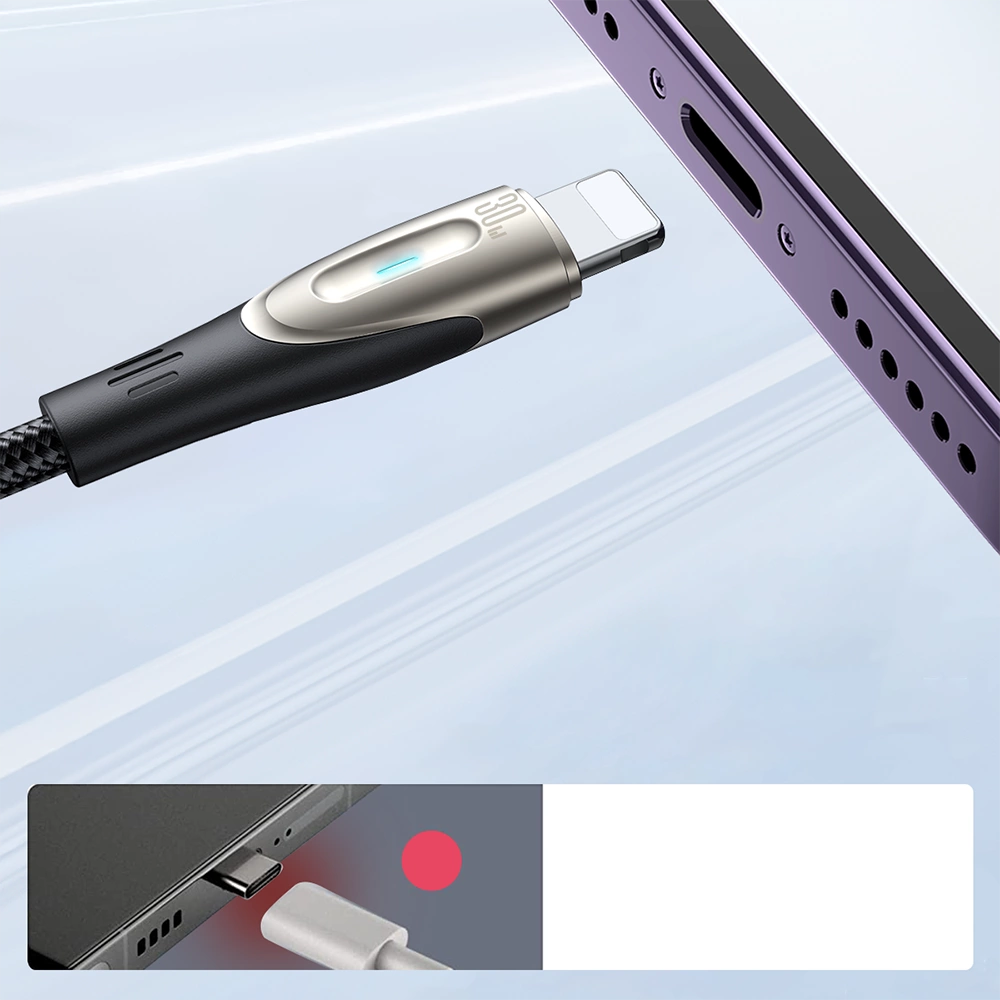 Cavo Dati e Ricarica USB-A - Lightning Joyroom SA31-AL3, 18W, 1.2m, Nero