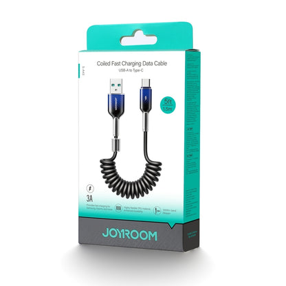 Cavo Dati e Ricarica USB-A - USB-C Joyroom S-A43 Crystal, 60W, 1.5m, Nero