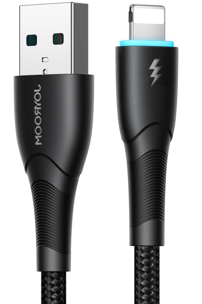 Joyroom S-A32 USB-A to Lightning Data and Charging Cable, 18W, 1m, Black