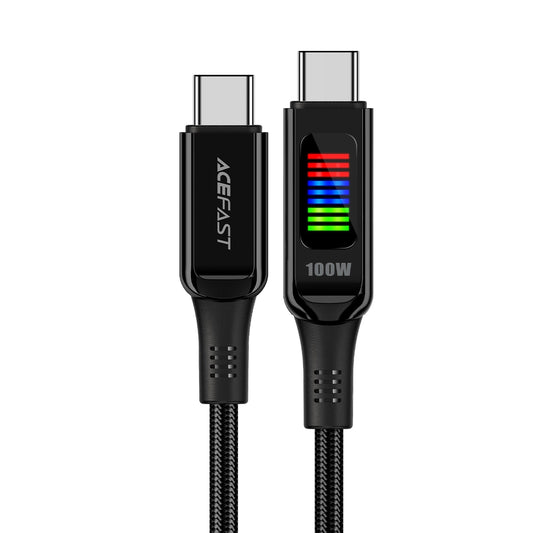 Cavo Dati e Ricarica USB-C - USB-C Acefast C7-03, 100W, 1.2m, Nero