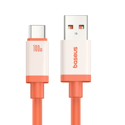 Cavo Dati e Ricarica USB-A - USB-C Baseus Zero Degree Series, 100W, 2m, Rosso