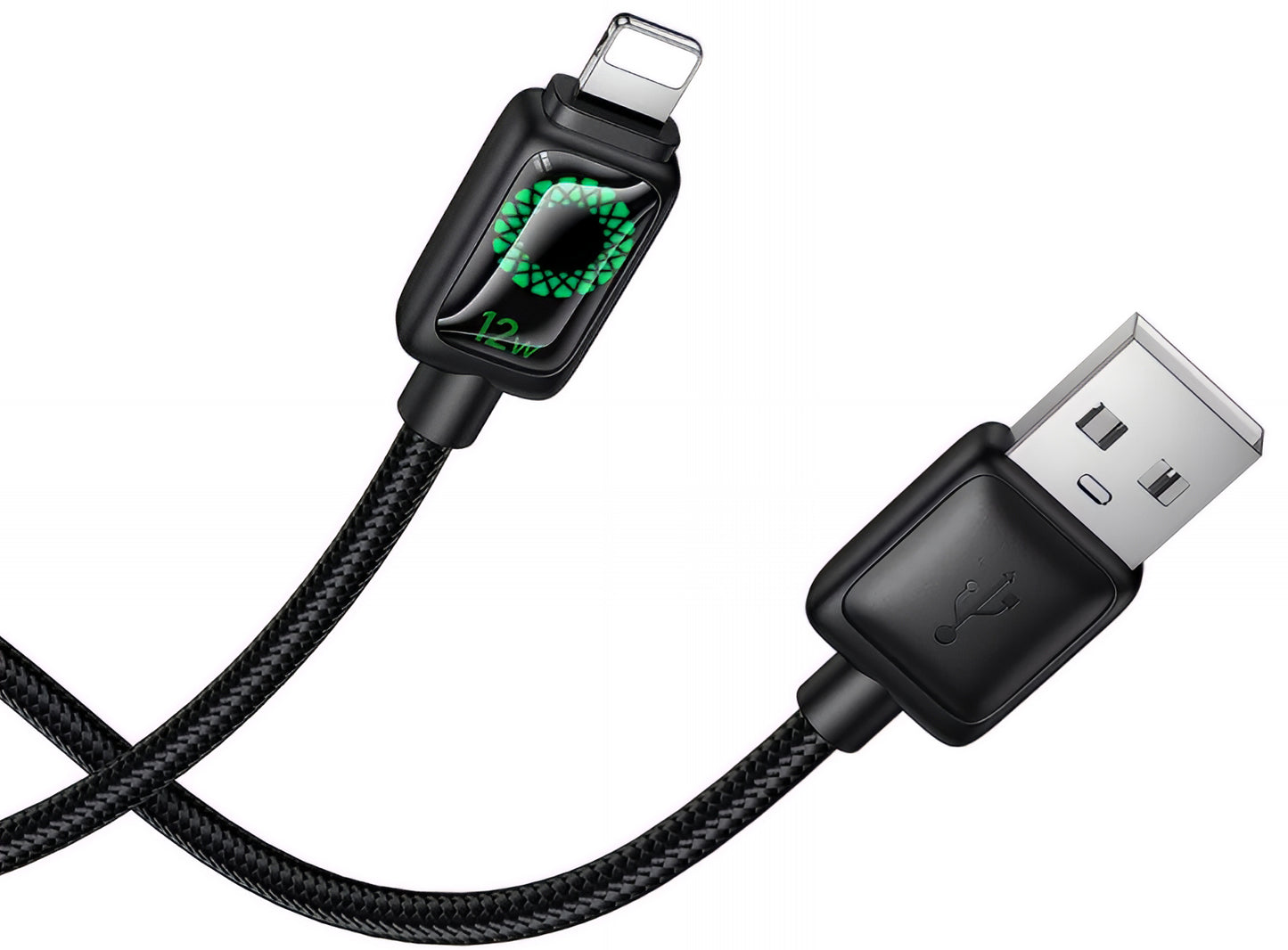 Cavo Dati e Ricarica USB-A - Lightning HOCO U146, 12W, 1.2m, Nero