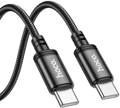Cavo Dati e Ricarica USB-C - USB-C HOCO X91, 60W, 3m, Nero