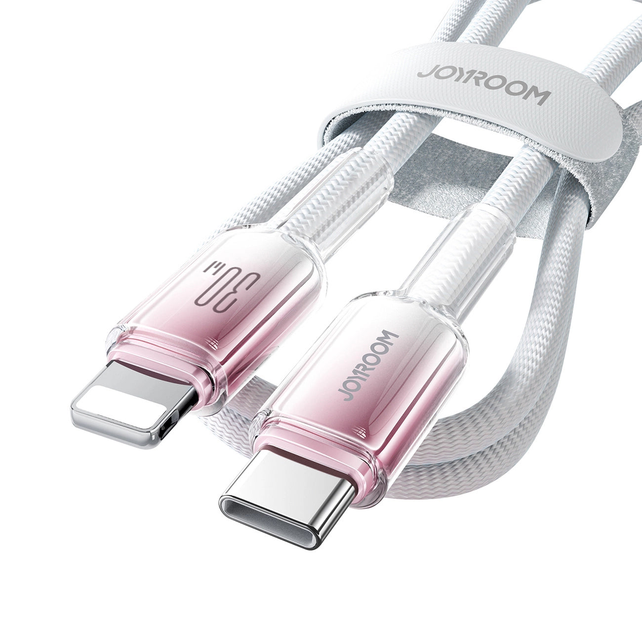 Cavo Dati e Ricarica USB-C - Lightning Joyroom S-A42, 30W, 1,2m, Bianco