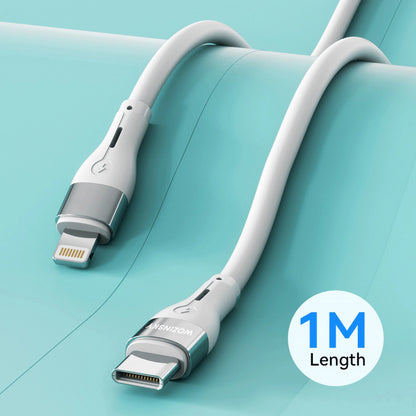Cavo Dati e Ricarica USB-C - Lightning WZK WSTCL1, 27W, 1m, Bianco