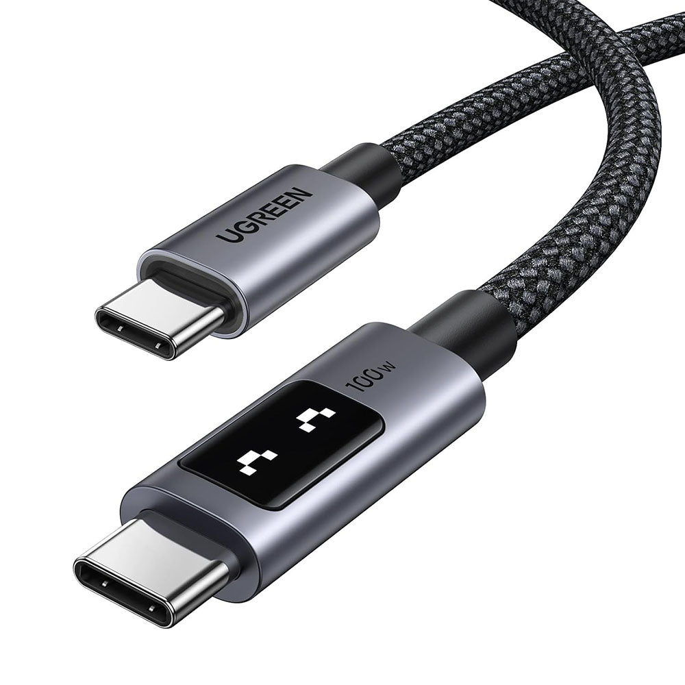 Cavo Dati e Ricarica USB-C - USB-C UGREEN L509, 100W, 1m, Grigio
